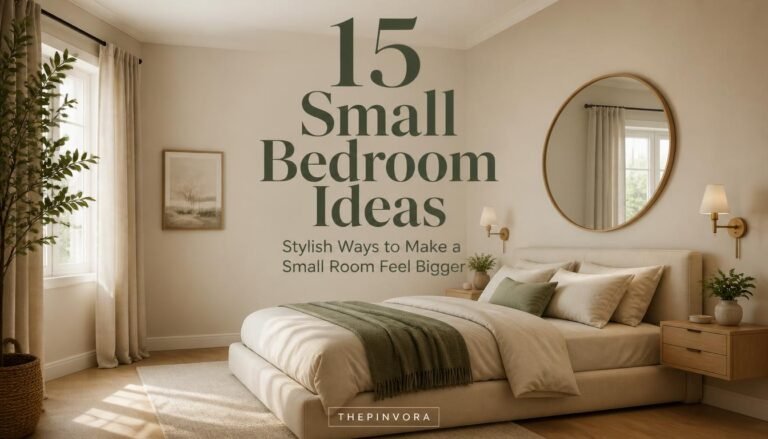 Small Bedroom Ideas: 15 Stylish Ways to Make a Small Room Feel Bigger