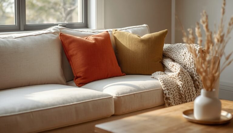 13 Cozy Fall Decor Ideas for Small Living Rooms on a $50 Budget